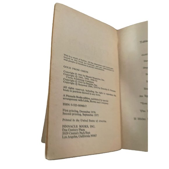 Gold From Crete C S Forester 1977 Naval Adventure War - Picture 2 of 3